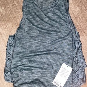 NWT Lululemon Varsity Muscle Tank Sz 10 Green